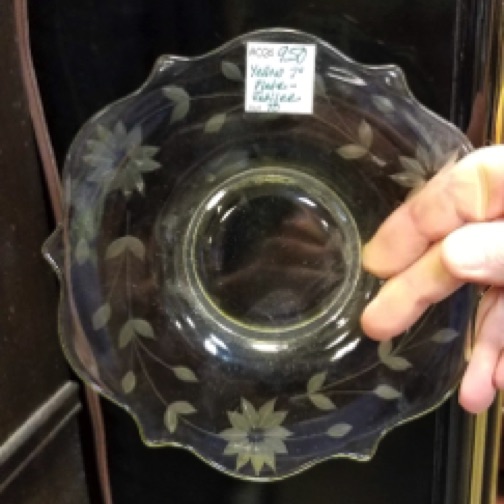 Yellow Jubilee Depression Glass